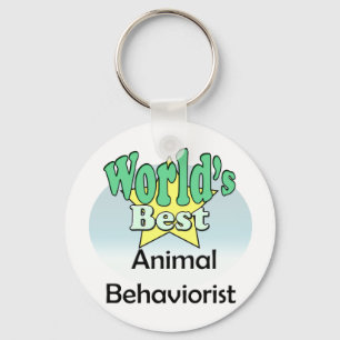 Der beste Tierverhaltens der Welt Schlüsselanhänger
