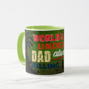 Der beste Untote Vater der Welt Tasse