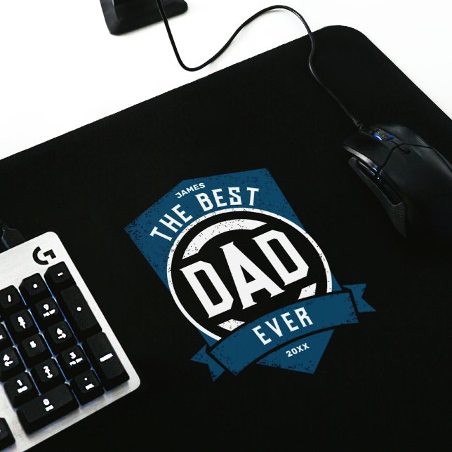 Der beste Vater aller Zeiten - ein Geschenk des Va Mousepad (Von Creator hochgeladen)