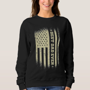 Der beste Vater aller Zeiten unter amerikanischer Sweatshirt