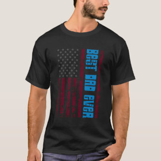Der beste Vater aller Zeiten unter amerikanischer T-Shirt