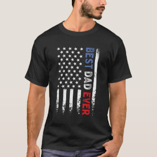 Der beste Vater aller Zeiten unter amerikanischer T-Shirt