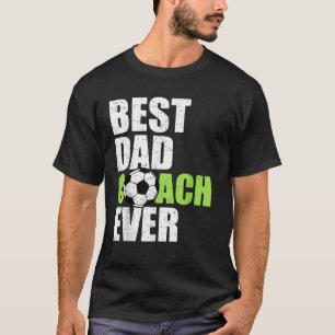 Der beste Vater Coach je Fußball Vater Papa Papa S T-Shirt