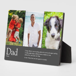 Der beste Vater Daddy Pater je Definition Fotos Gr Fotoplatte