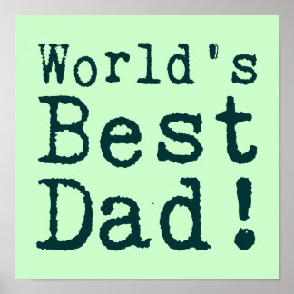 Der beste Vater der grünen Welt Poster