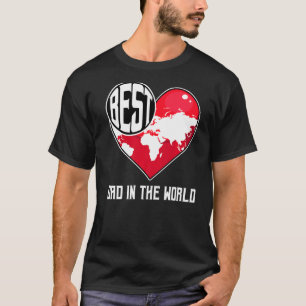 Der beste Vater der Mönche am Welt-Vatertag Cool D T-Shirt
