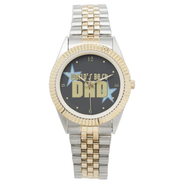 Der beste Vater der Welt Armbanduhr (Vorderseite)