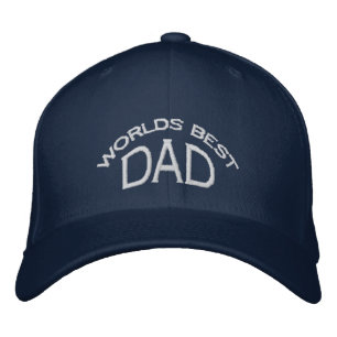 Der beste Vater der Welt Bestickte Kappe