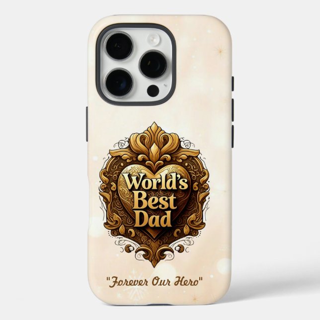 "Der beste Vater der Welt" Case-Mate iPhone Hülle (Rückseite)