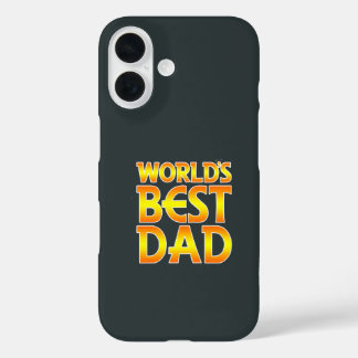 Der beste Vater der Welt iPhone 16 Hülle