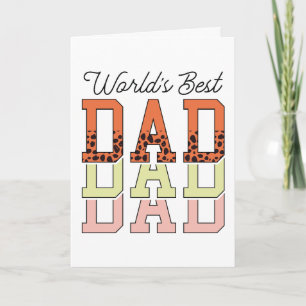 Der beste Vater der Welt: Ein kühnes Statement im Karte