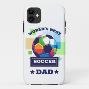 Der beste Vater der Welt für Fußball   Vatertagsge Case-Mate iPhone Hülle