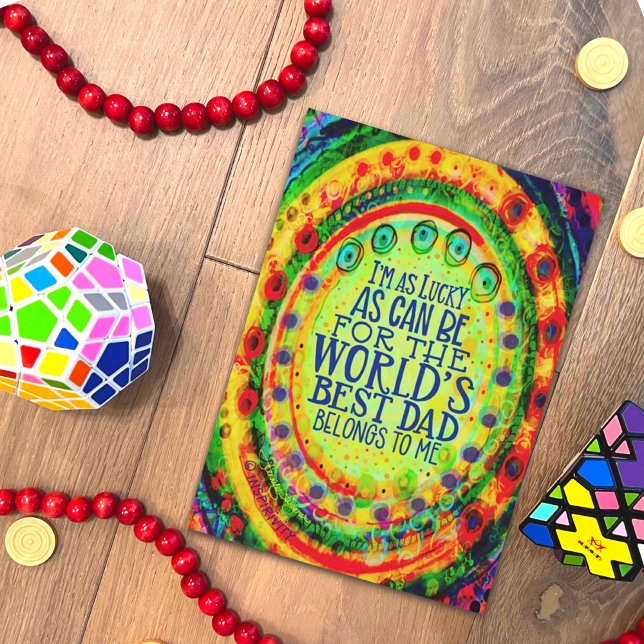 "Der beste Vater der Welt gehört mir!" Inspiritivi Karte (Von Creator hochgeladen)