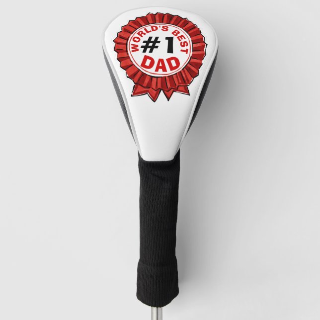Der beste Vater der Welt Golf Headcover (Vorderseite)