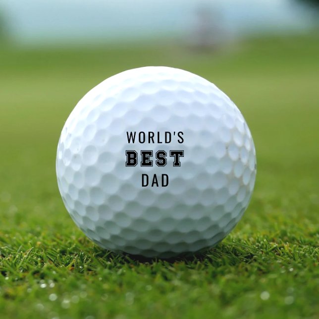 Der beste Vater der Welt Golfball (Von Creator hochgeladen)