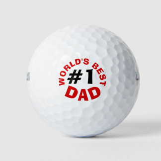 Der beste Vater der Welt Golfball