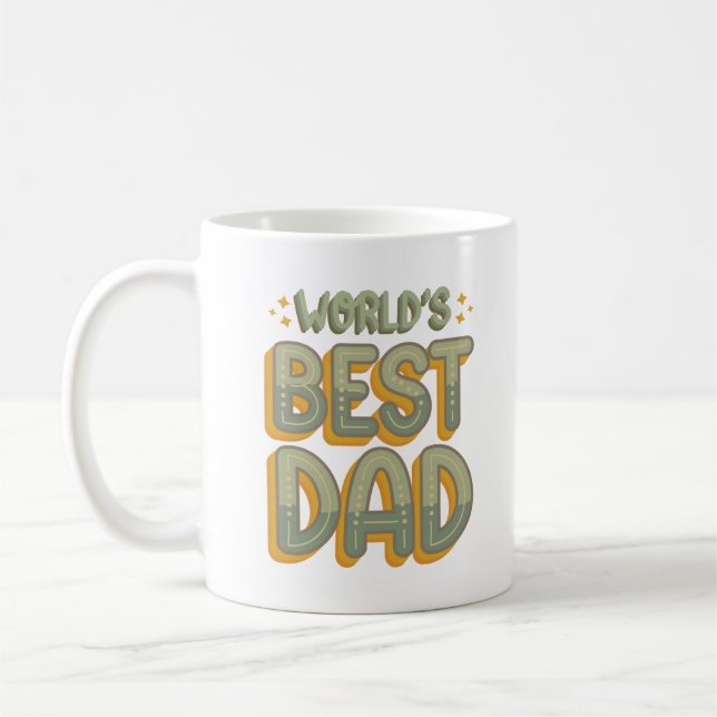 DER BESTE VATER DER WELT KAFFEETASSE (Links)