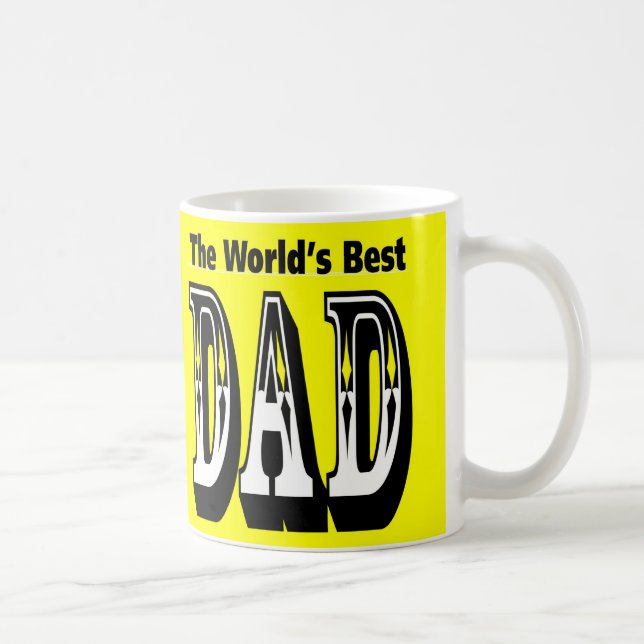 Der beste Vater der Welt Kaffeetasse (Rechts)