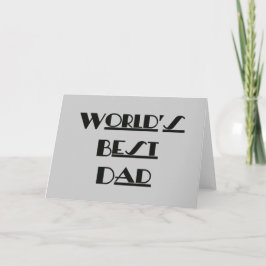 Der beste Vater der Welt Karte