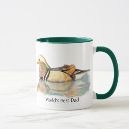Der beste Vater der Welt: Mandarin Duck Game Bird Tasse