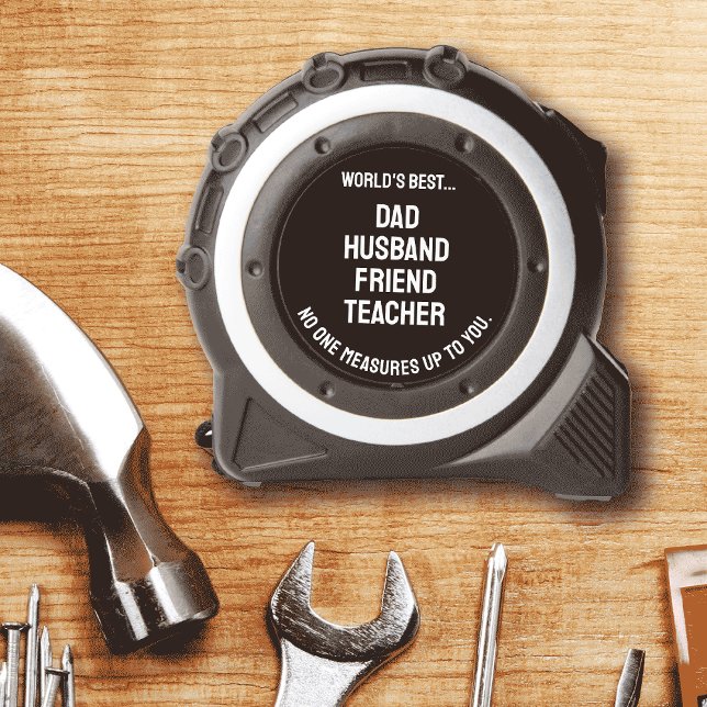 Der beste Vater der Welt Maßband (Von Creator hochgeladen)