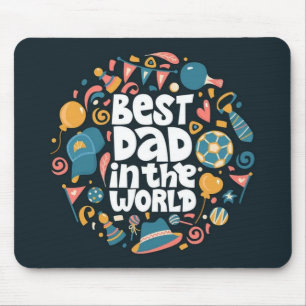 Der beste Vater der Welt Mousepad