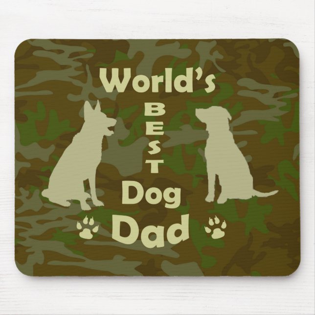 Der beste Vater der Welt Mousepad (Vorne)