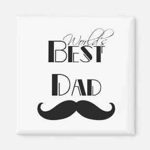 Der beste Vater der Welt - Mustache Magnet