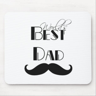 Der beste Vater der Welt - Mustache Mousepad