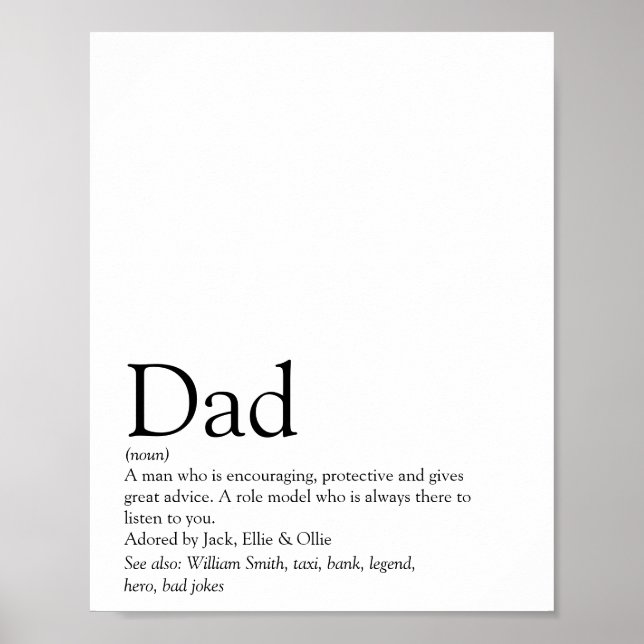 Der beste Vater der Welt, Papa, Definition des Vat Poster (Vorne)