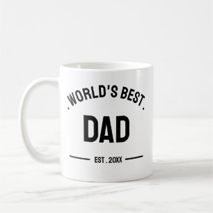 Der beste Vater der Welt Papa - Perfektes Geschenk Kaffeetasse
