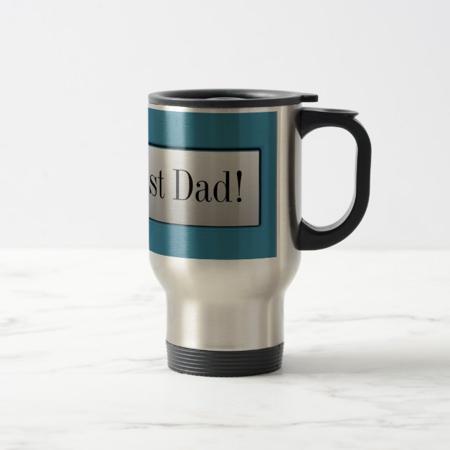 Der beste Vater der Welt! Reisebecher (Rechts)