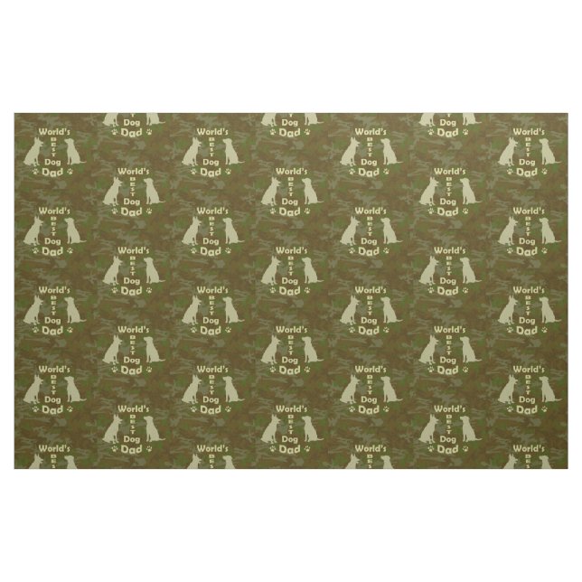 Der beste Vater der Welt Stoff (Fat Quarter (45,7 x 55,9 cm))