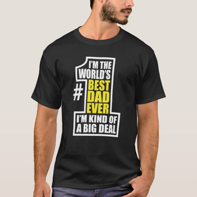 Der beste Vater der Welt T-Shirt (Vorderseite)