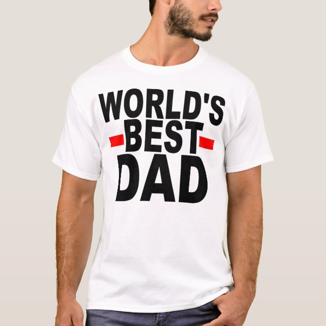 Der beste Vater der Welt T-Shirt (Vorderseite)