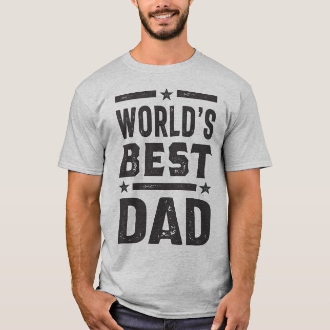 Der beste Vater der Welt T-Shirt (Vorderseite)
