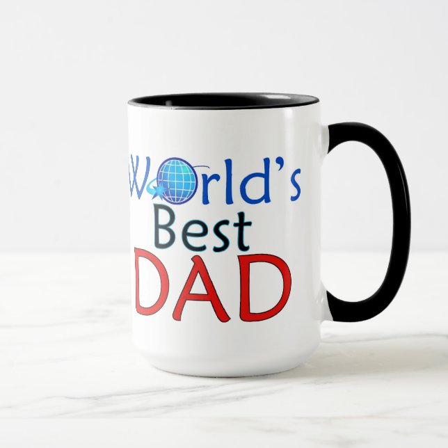 Der beste VATER der Welt - Tasse (Rechts)