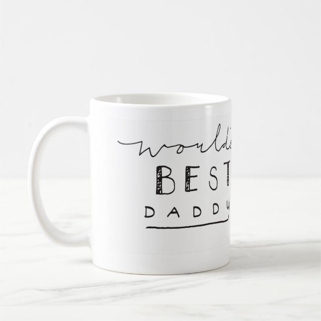 Der beste Vater der Welt Tasse (Links)