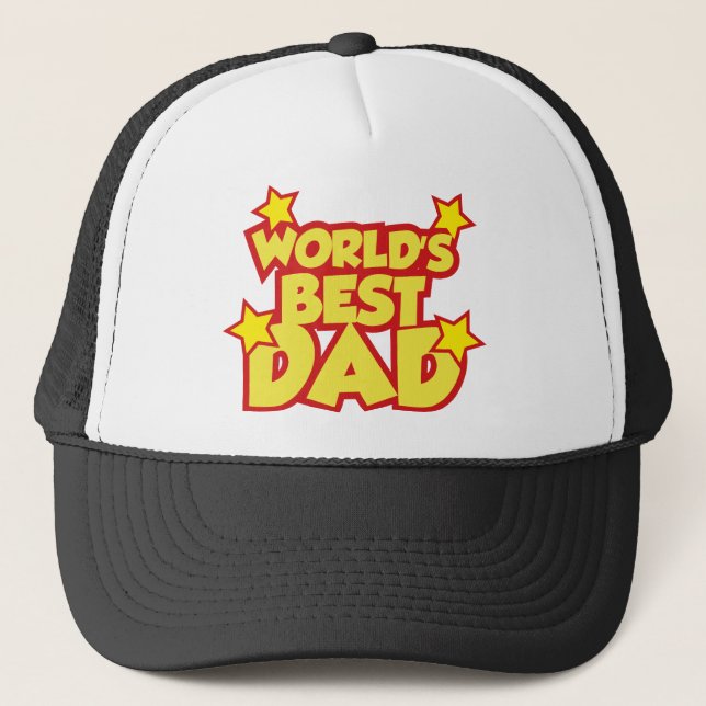 Der beste Vater der Welt Truckerkappe (Vorderseite)