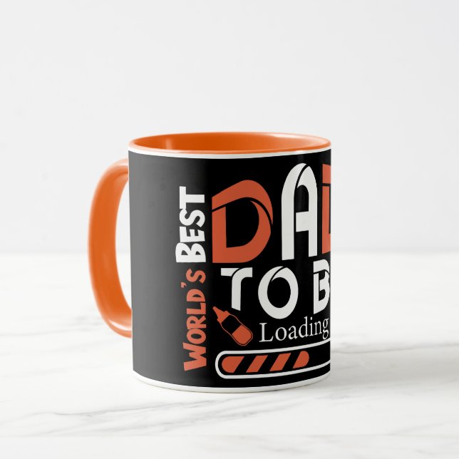 Der beste Vater der Welt, um eine Tasse zu sein (Vorderseite Links)