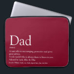 Der beste Vater der Welt, Vater Daddy, definiert B Laptopschutzhülle<br><div class="desc">Personalisieren Sie für Ihren besonderen Vater, Vater, Papa oder Papa, um ein einzigartiges Geschenk für den Tag des Vaters, Geburtstage, Weihnachten oder jeden Tag, den Sie gewollt, um zu zeigen, wie viel er für Sie bedeutet. Eine perfekte Art, ihm zu zeigen, wie phantastisch er jeden Tag ist. Entwickelt von Thisisnotme©...</div>