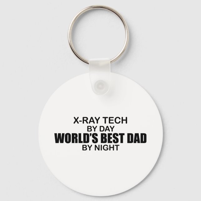 Der beste Vater der Welt - X-Ray Tech Schlüsselanhänger (Vorderseite)