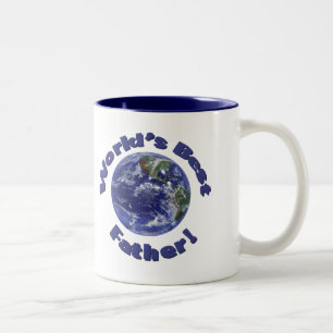 Der beste Vater der Welt Zweifarbige Tasse