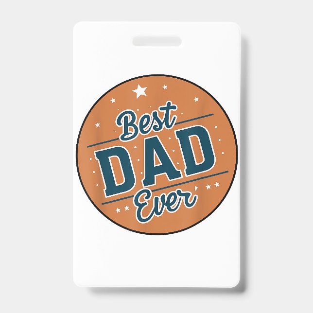 Der beste Vater des Vaters in der Welt Ausweis (Vorderseite)