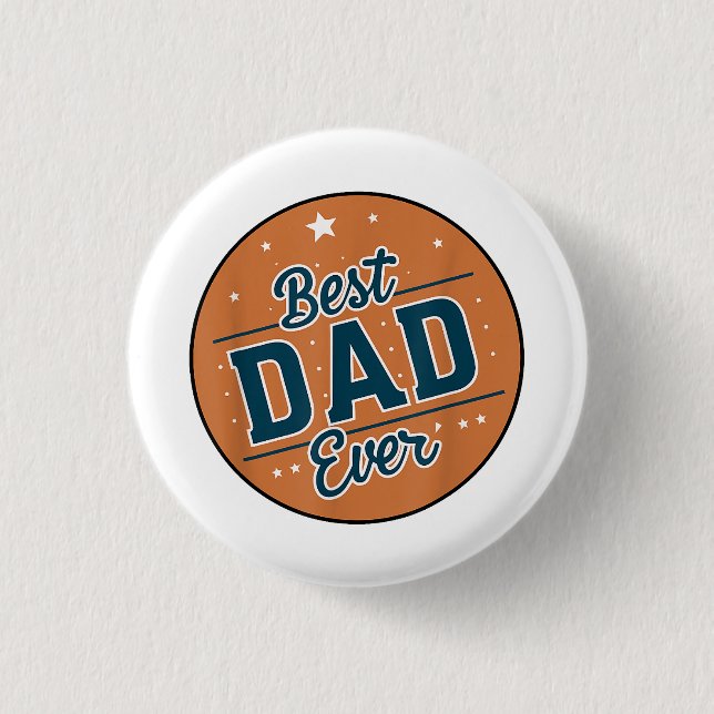 Der beste Vater des Vaters in der Welt Button (Vorderseite)