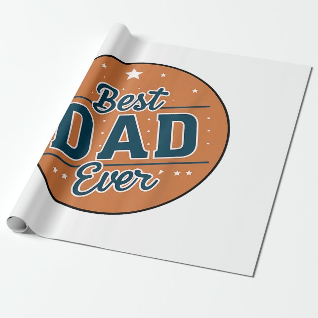 Der beste Vater des Vaters in der Welt Geschenkpapier (Ungerollt)