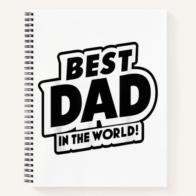 Der beste Vater des Vaters in der Welt Notizbuch (Vorderseite)