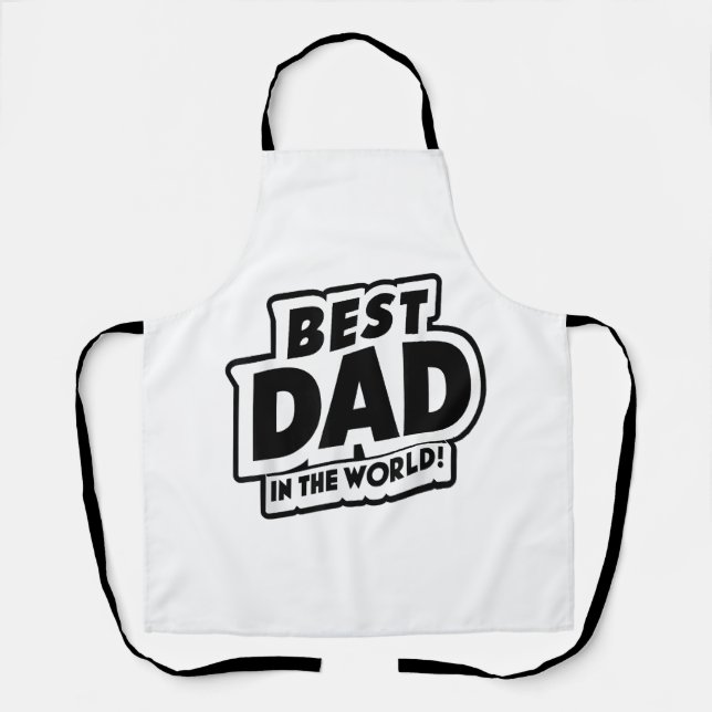 Der beste Vater des Vaters in der Welt Schürze (Vorderseite)