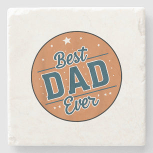 Der beste Vater des Vaters in der Welt Steinuntersetzer
