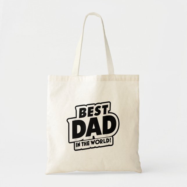 Der beste Vater des Vaters in der Welt Tragetasche (Vorne)